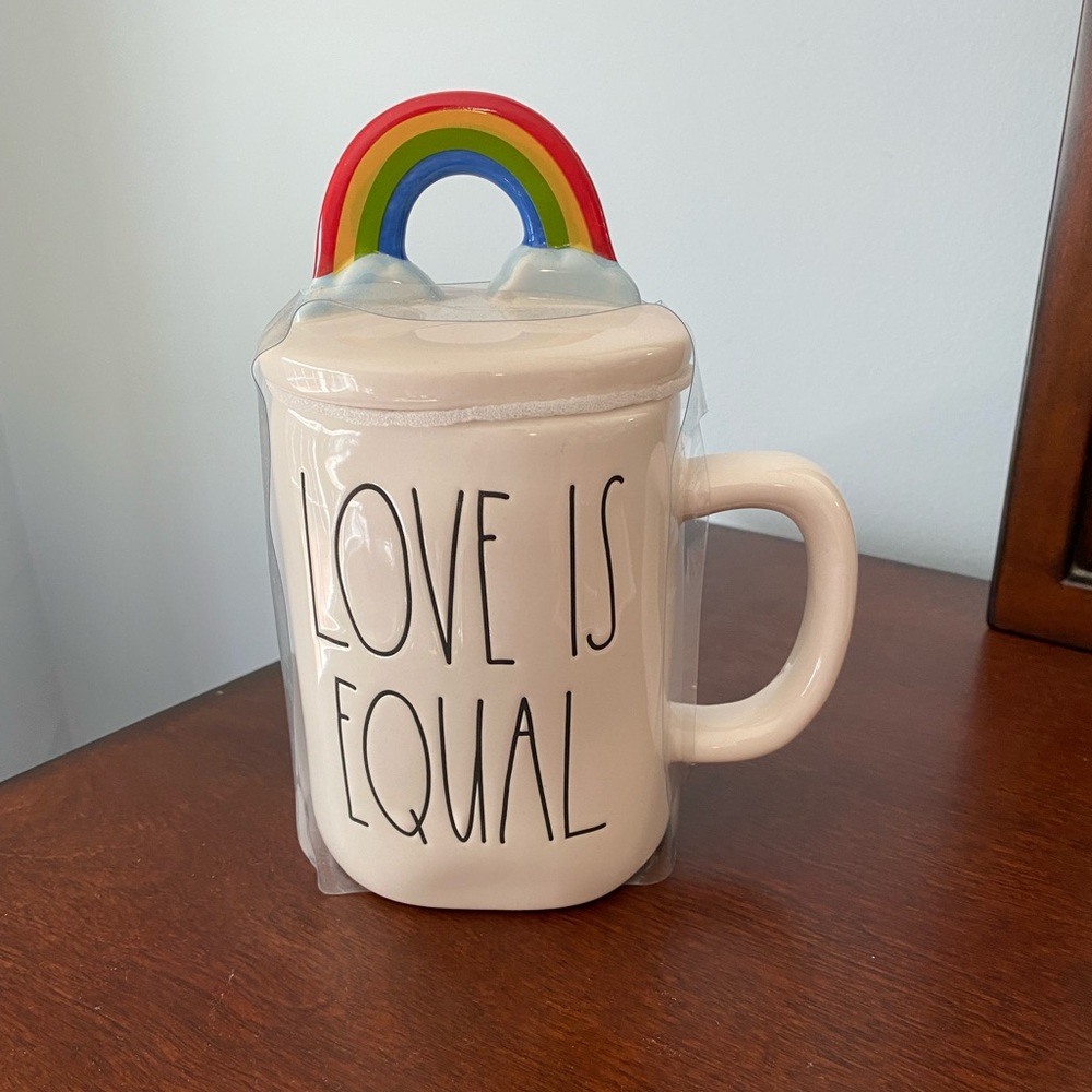 🌈🆕Rae Dunn Love Is Equal Mug🌈